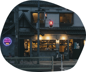1F ネオンサイン